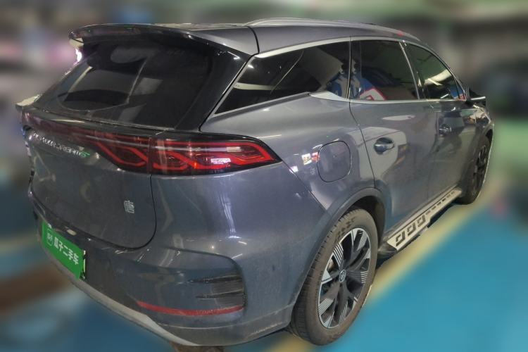 Used BYD Tang New Energy 2024 DM-i Glory Edition 112KM Flagship Model Rear Right 45 Deg