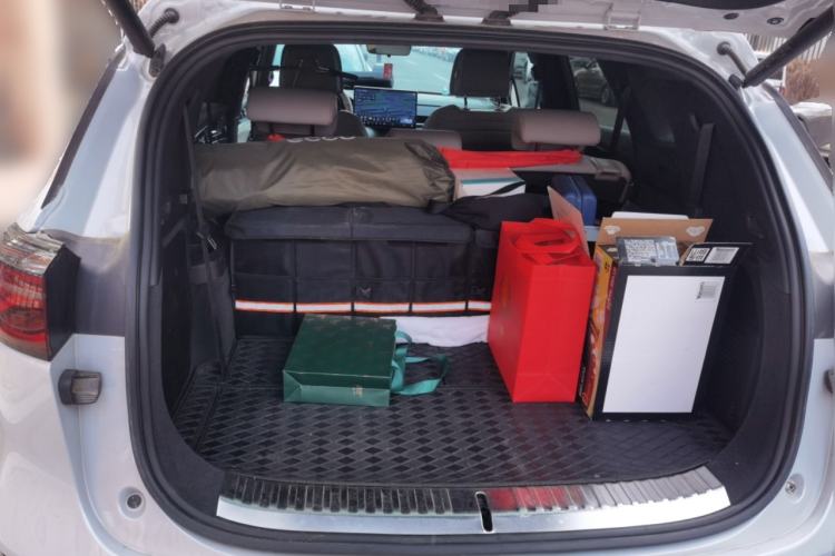 Used BYD Tang New Energy 2024 EV Glory Edition 600KM Premium Model Trunk