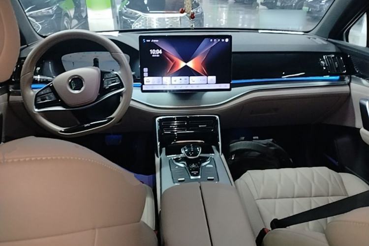 Used BYD Tang New Energy 2024 DM-i Glory Edition 112KM Prestige Model Center Console