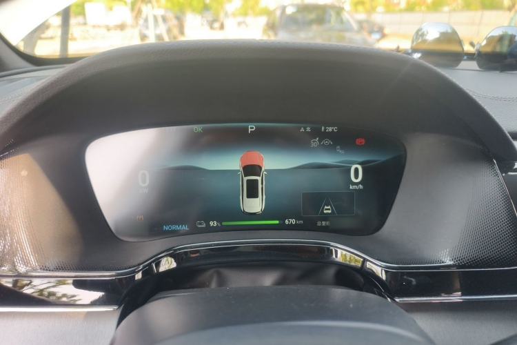 Used BYD Tang New Energy 2024 EV Glory Edition 730KM Premium Model Instrument Cluster