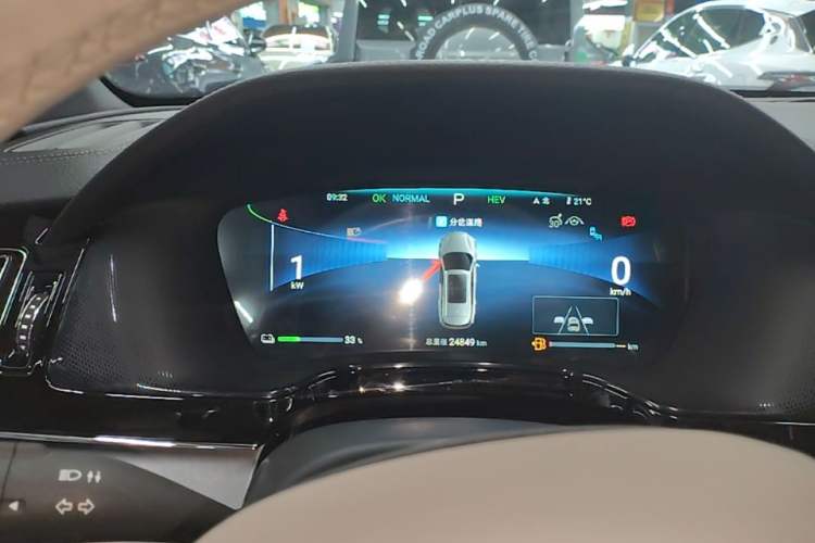 Used BYD Tang New Energy 2024 DM-i Glory Edition 112KM Flagship Model Instrument Cluster