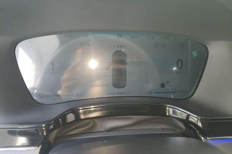 Used BYD Tang New Energy 2024 DM-i Glory Edition 112KM Prestige Model Instrument Cluster
