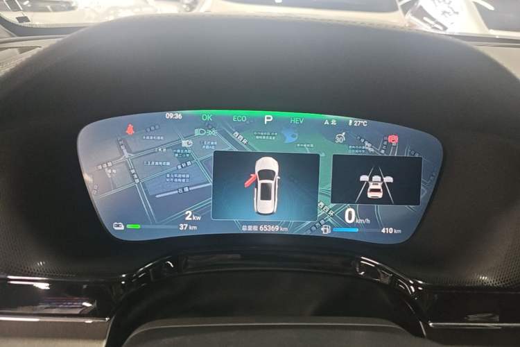 Used BYD Tang New Energy 2024 DM-p Champion Edition 215 km All-Wheel-Drive Flagship Model Instrument Cluster