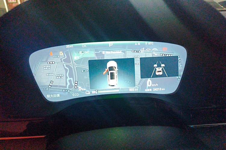 Used BYD Tang New Energy 2024 EV Champion Edition 730KM Deluxe Model Instrument Cluster