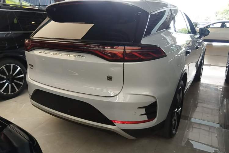 Used BYD Tang New Energy 2024 DM-i Glory Edition 112KM Prestige Model Rear Right 45 Deg