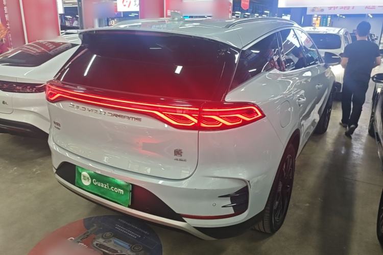 Used BYD Tang New Energy 2024 DM-p Champion Edition 215 km All-Wheel-Drive Flagship Model Rear Right 45 Deg