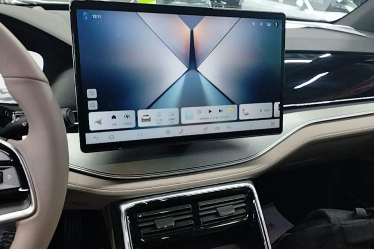 Used BYD Tang New Energy 2025 Intelligent Driving Version DM-i 115KM Flagship Edition Audio And AC Panel