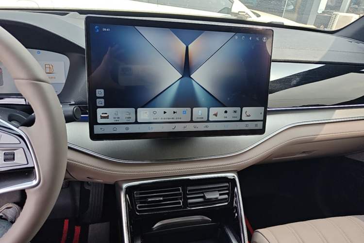 Used BYD Tang New Energy 2025 Intelligent Driving Version DM-i 115KM Flagship Edition Audio And AC Panel