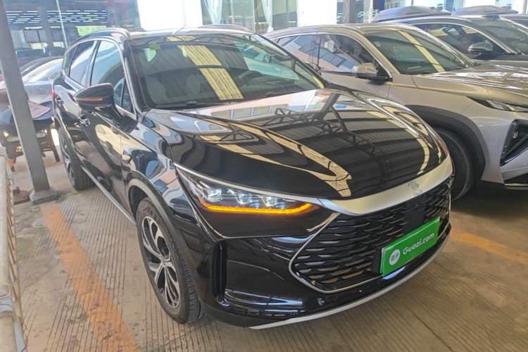 Used BYD Tang New Energy 2025 Intelligent Driving Version DM-i 115KM Flagship Edition Front Right 45 Deg