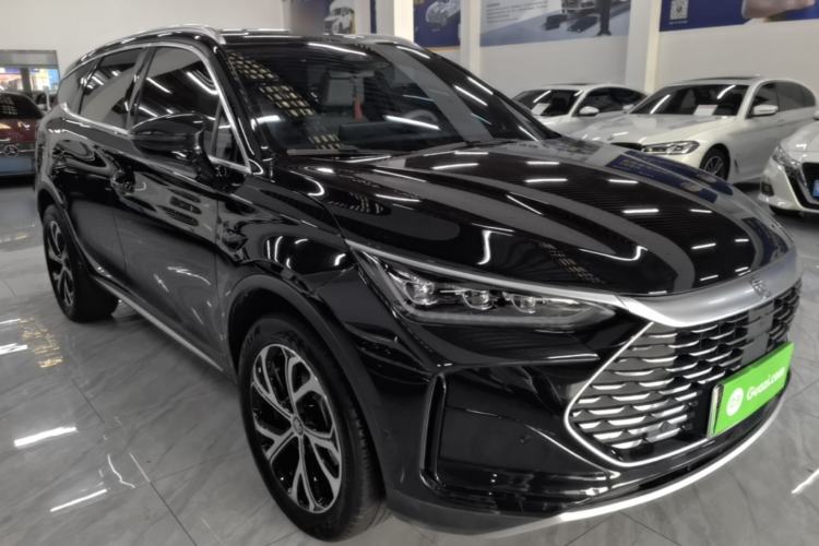 Used BYD Tang New Energy 2025 Intelligent Driving Version DM-i 115KM Flagship Edition Front Right 45 Deg