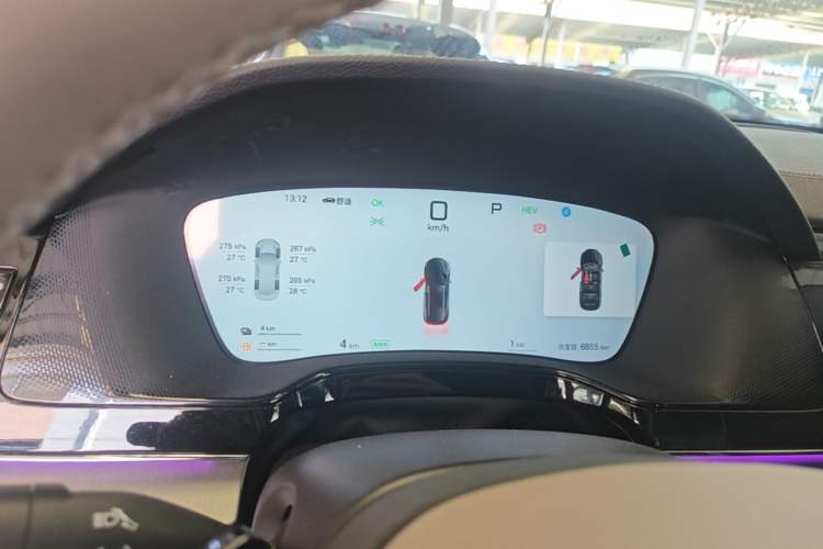 Used BYD Tang New Energy 2025 Intelligent Driving Version DM-i 115KM Flagship Edition Instrument Cluster