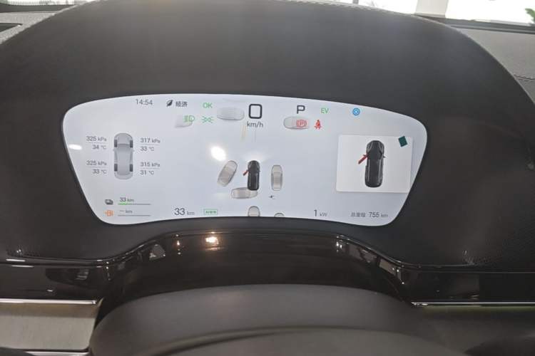 Used BYD Tang New Energy 2025 Model Smart Drive Version DM-i 175KM Deluxe Version Instrument Cluster