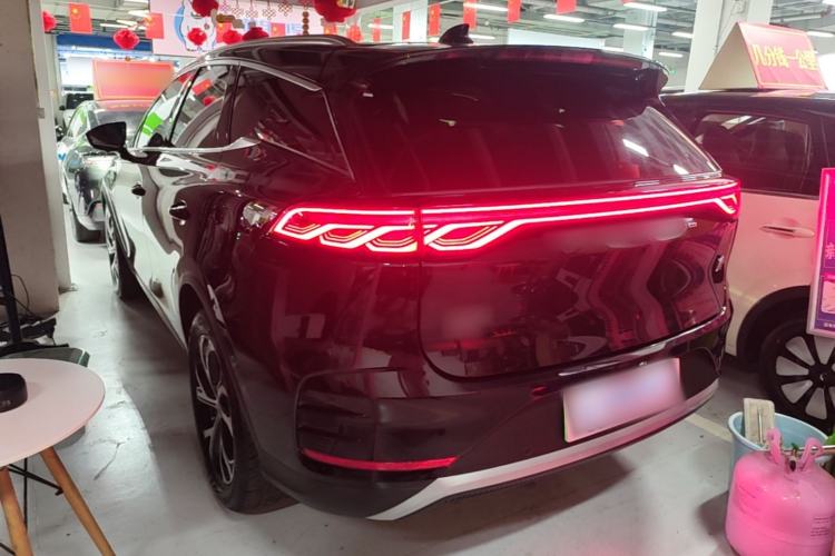 Used BYD Tang New Energy 2025 DM-i 115KM Prestige Model Rear Left 45 Deg