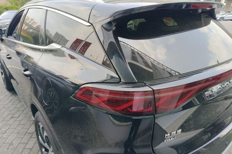Used BYD Tang New Energy 2025 Intelligent Driving Version DM-i 115KM Flagship Edition Rear Left 45 Deg