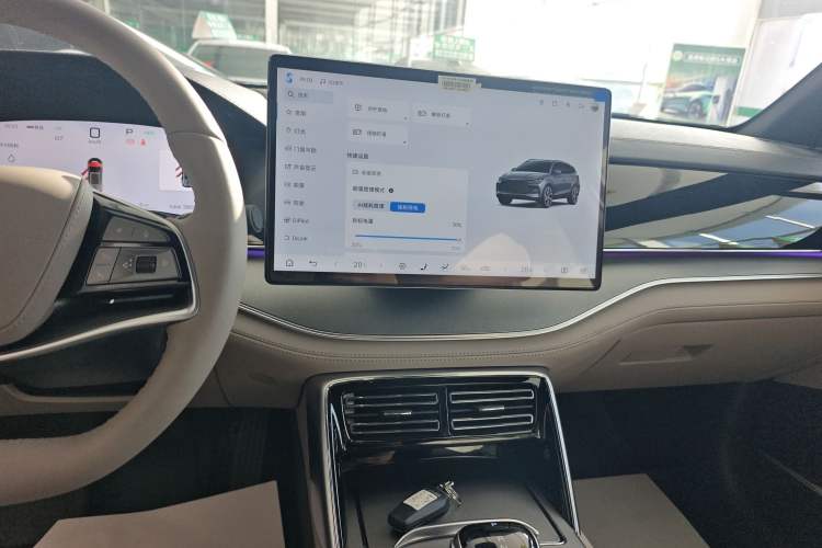 Used BYD Tang New Energy 2025 Intelligent Driving Version DM-i 115KM Flagship Edition Audio And AC Panel