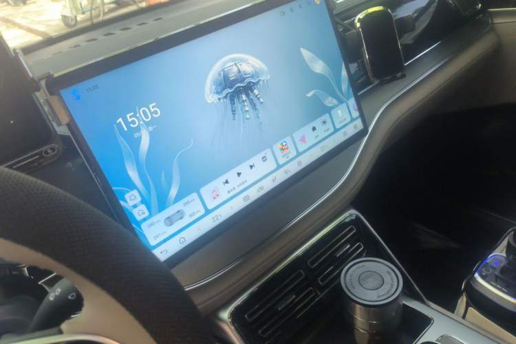 Used BYD Tang New Energy 2025 Intelligent Driving Version DM-i 115KM Prestige Edition Audio And AC Panel