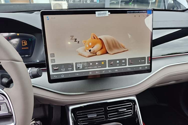Used BYD Tang New Energy 2025 Intelligent Driving Version DM-i 115KM Flagship Edition Audio And AC Panel