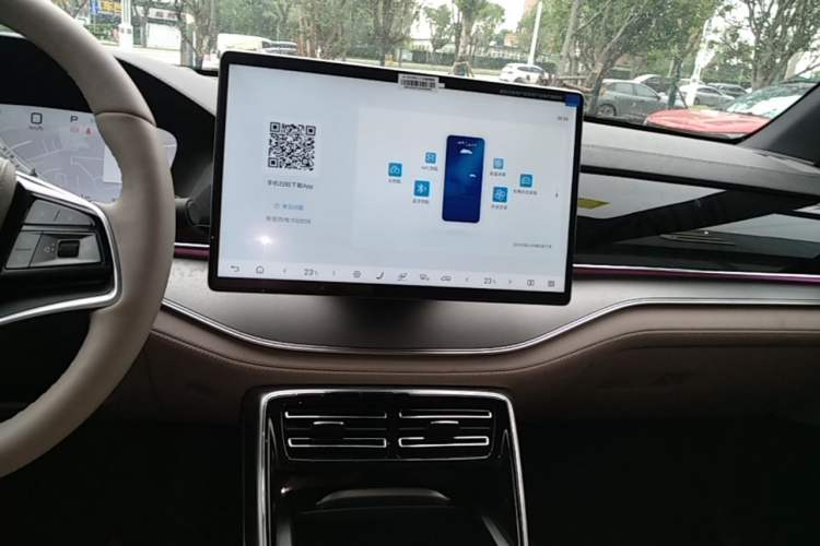 Used BYD Tang New Energy 2025 Intelligent Driving Version DM-i 115KM Flagship Edition Audio And AC Panel
