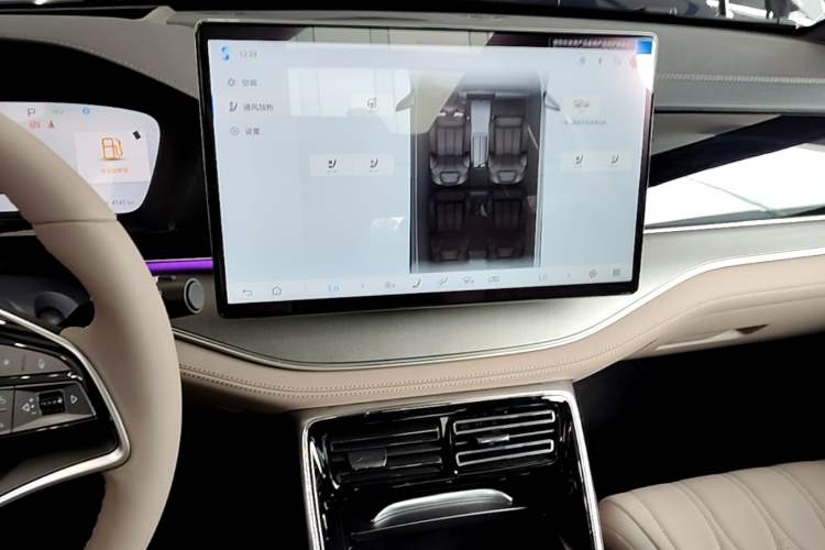 Used BYD Tang New Energy 2025 Intelligent Driving Version DM-i 115KM Flagship Edition Audio And AC Panel