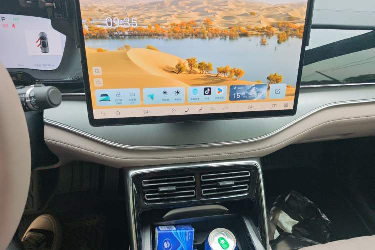 Used BYD Tang New Energy 2025 Intelligent Driving Version DM-i 115KM Prestige Edition Audio And AC Panel