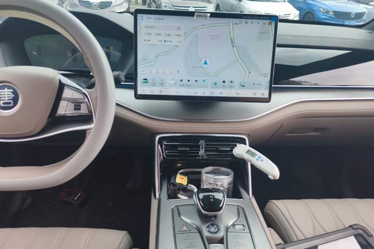 Used BYD Tang New Energy 2025 Intelligent Driving Version DM-i 115KM Flagship Edition Audio And AC Panel