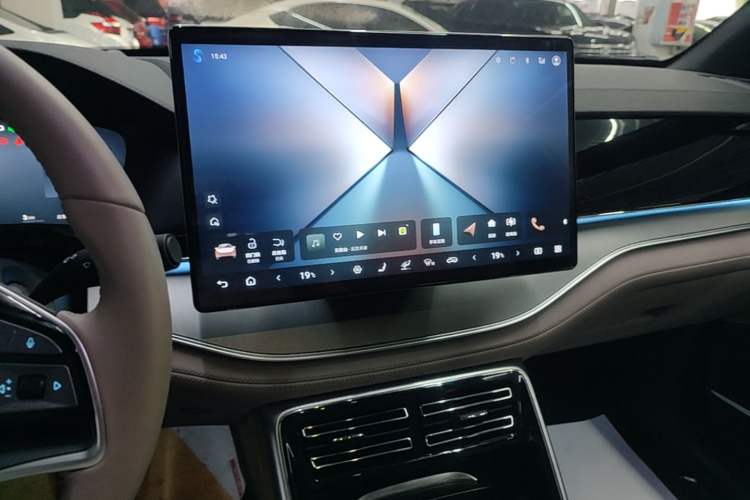 Used BYD Tang New Energy 2025 Intelligent Driving Version DM-i 115KM Flagship Edition Audio And AC Panel