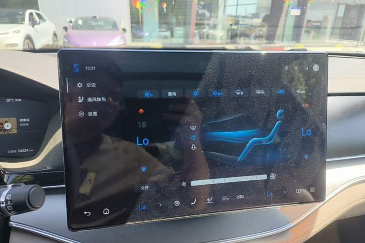 Used BYD Tang New Energy 2025 Intelligent Driving Version DM-i 115KM Prestige Edition Audio And AC Panel