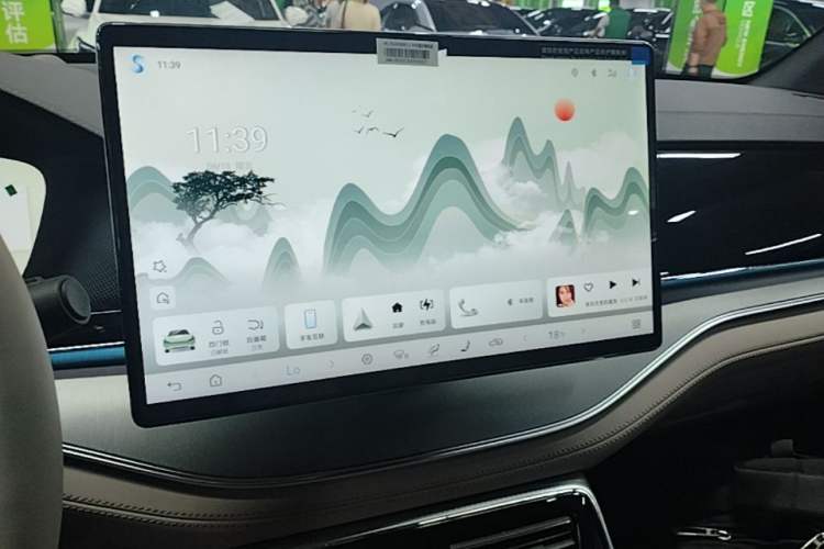 Used BYD Tang New Energy 2025 Intelligent Driving Version DM-i 115KM Flagship Edition Audio And AC Panel