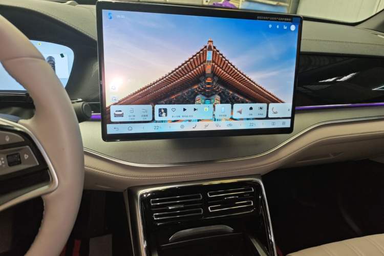 Used BYD Tang New Energy 2025 Intelligent Driving Version DM-i 115KM Flagship Edition Audio And AC Panel