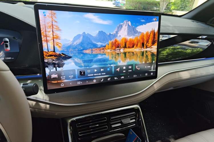 Used BYD Tang New Energy 2025 DM-i 115KM Cloud Ride Flagship Model Audio And AC Panel