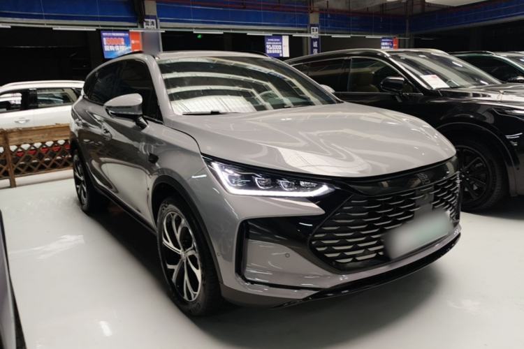 Used BYD Tang New Energy 2025 Intelligent Driving Version DM-i 115KM Prestige Edition Front Right 45 Deg