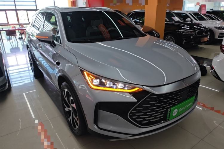 Used BYD Tang New Energy 2025 Intelligent Driving Version DM-i 115KM Flagship Edition Front Right 45 Deg