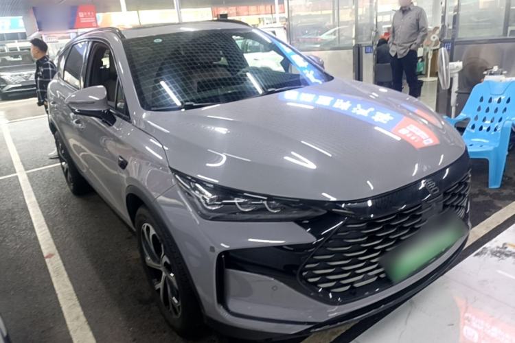 Used BYD Tang New Energy 2025 Intelligent Driving Version DM-i 115KM Flagship Edition Front Right 45 Deg