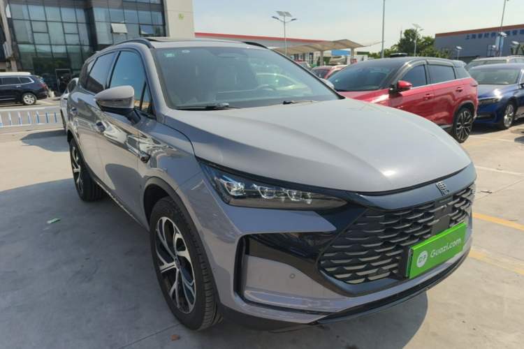 Used BYD Tang New Energy 2025 Intelligent Driving Version DM-i 115KM Flagship Edition Front Right 45 Deg