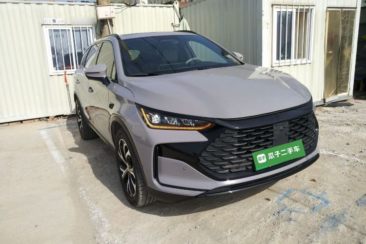 Used BYD Tang New Energy 2025 Intelligent Driving Version DM-i 115KM Flagship Edition Front Right 45 Deg