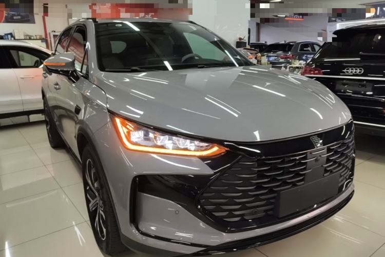 Used BYD Tang New Energy 2025 Intelligent Driving Version DM-i 115KM Flagship Edition Front Right 45 Deg