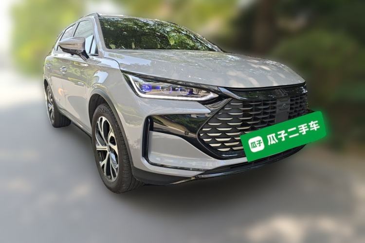 Used BYD Tang New Energy 2025 DM-i 115KM Cloud Ride Flagship Model Front Right 45 Deg
