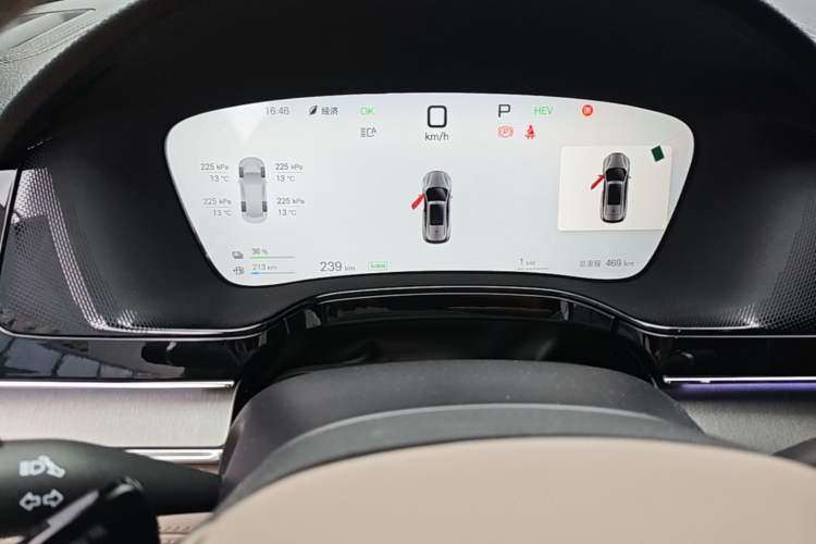 Used BYD Tang New Energy 2025 Intelligent Driving Version DM-i 115KM Flagship Edition Instrument Cluster