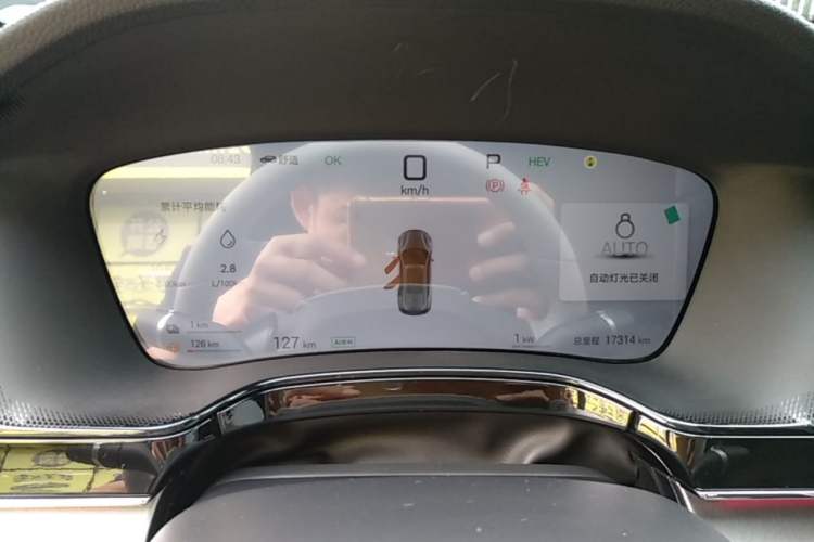 Used BYD Tang New Energy 2025 Intelligent Driving Version DM-i 115KM Flagship Edition Instrument Cluster