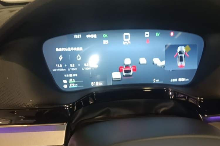 Used BYD Tang New Energy 2025 Intelligent Driving Version DM-i 115KM Flagship Edition Instrument Cluster