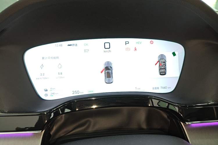 Used BYD Tang New Energy 2025 Intelligent Driving Version DM-i 115KM Flagship Edition Instrument Cluster