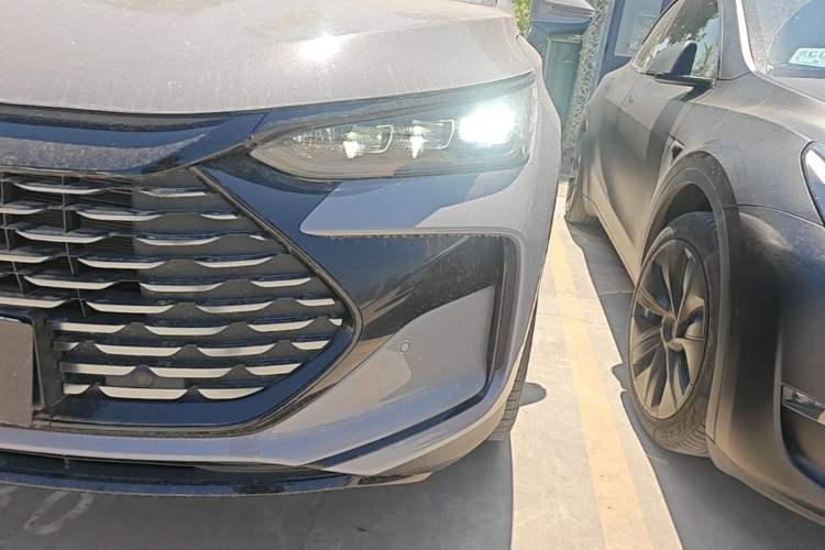 Used BYD Tang New Energy 2025 DM-i 115KM Flagship Model Left Front Headlight