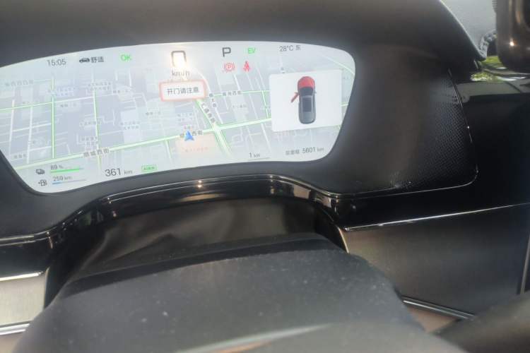 Used BYD Tang New Energy 2025 Intelligent Driving Version DM-i 115KM Prestige Edition Odometer Close Up