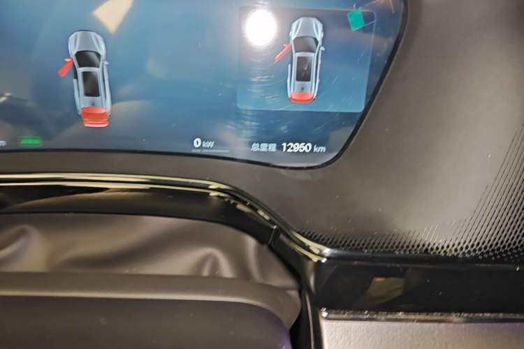 Used BYD Tang New Energy 2025 Intelligent Driving Version DM-i 115KM Flagship Edition Odometer Close Up