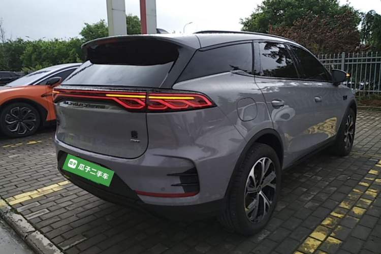Used BYD Tang New Energy 2025 Intelligent Driving Version DM-i 115KM Flagship Edition Rear Right 45 Deg