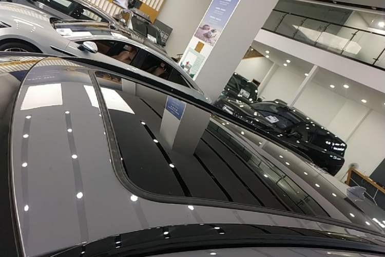 Used BYD Tang New Energy 2025 DM-i 115KM Cloud Ride Flagship Model Roof