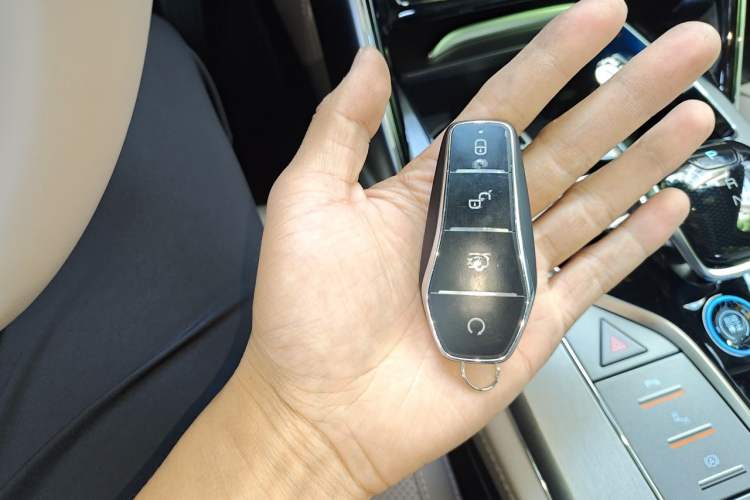 Used BYD Tang New Energy 2025 DM-i 115KM Cloud Ride Flagship Model Vehicle Key