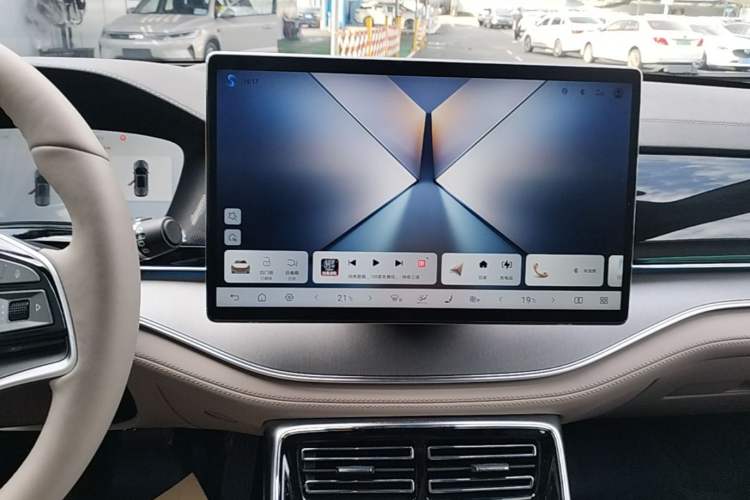 Used BYD Tang New Energy 2025 DM-i 115KM Flagship Model Audio And AC Panel