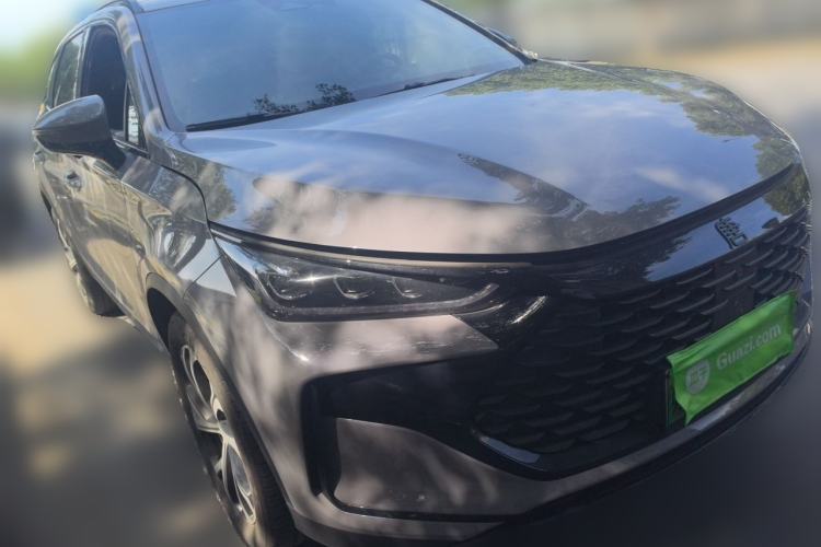 Used BYD Tang New Energy 2025 DM-i 115KM Cloud Ride Flagship Model Front Right 45 Deg