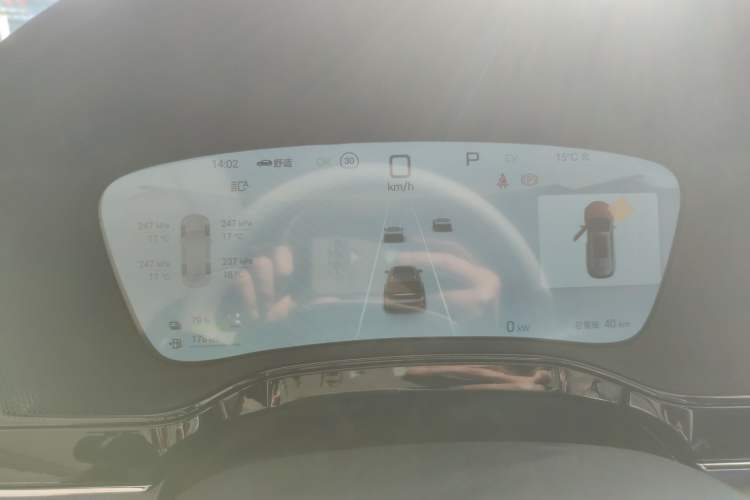 Used BYD Tang New Energy 2025 DM-i 115KM Flagship Model Instrument Cluster